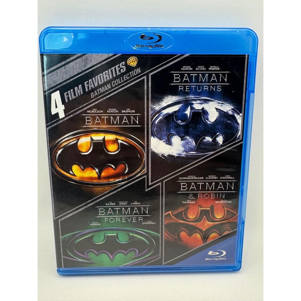 Batman 4 Film Favorites Blu-ray Collection Returns Forever & Robin 883929343140